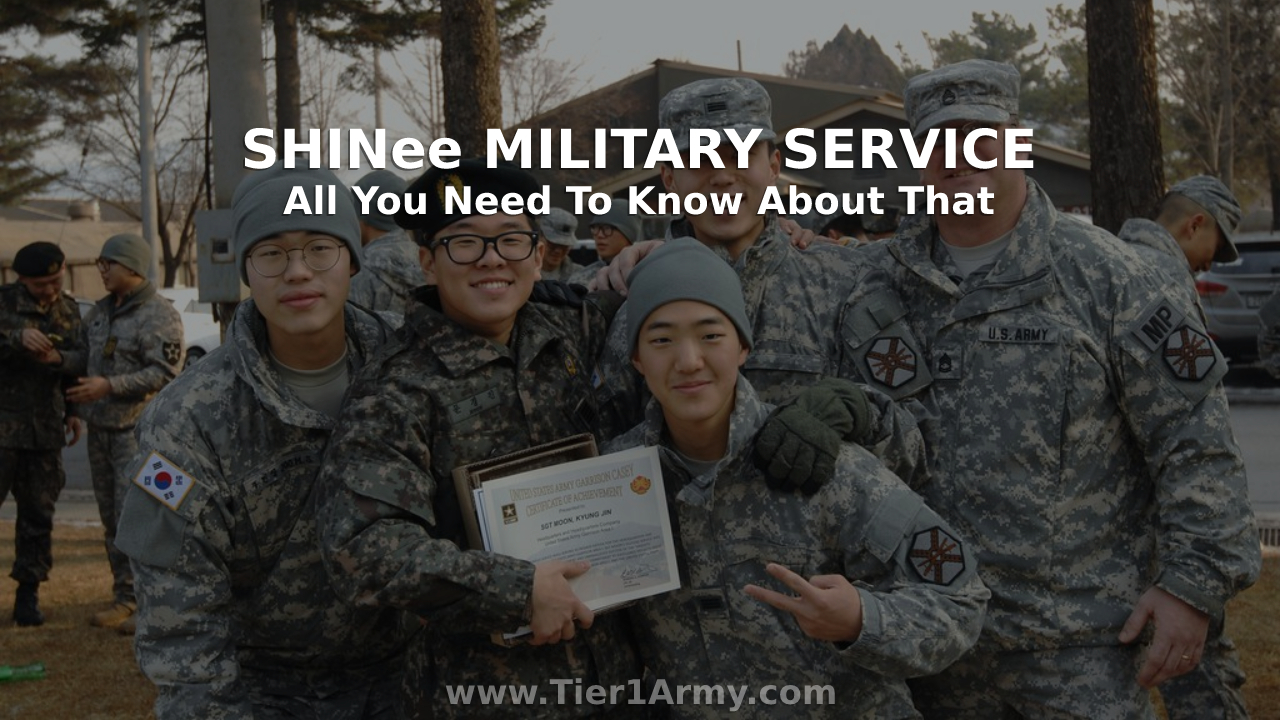 SHINee Military Service and All You Need To Know About That
